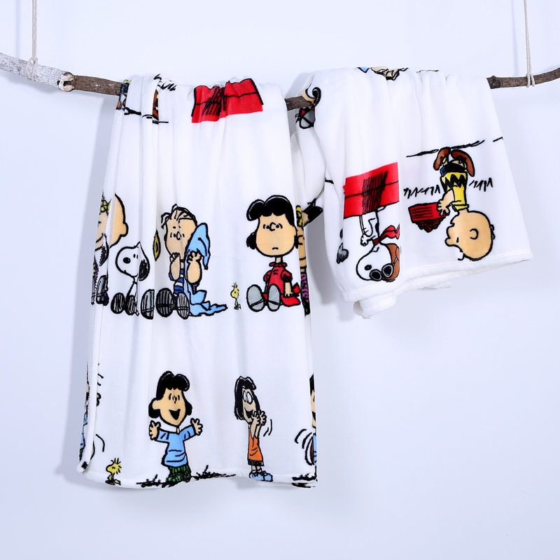 Berkshire Blanket Peanuts® Character Polyester Throw Blanket & Reviews